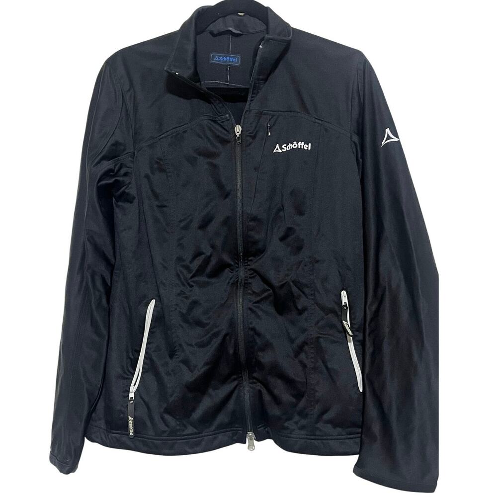 Schofell Fall/Winter Black Zip Up Jacket- Womens Size 12 EUC